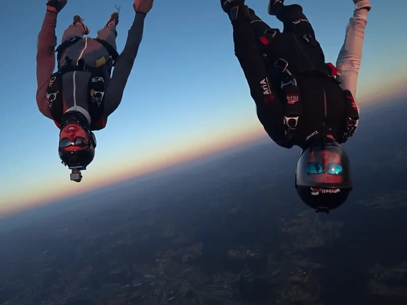 Užitek v letenju oz. prostem padanju