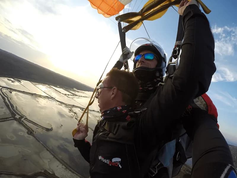 skok s padalom - Portorož