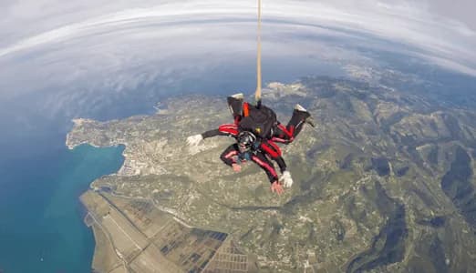 Skok s padalom - razgled