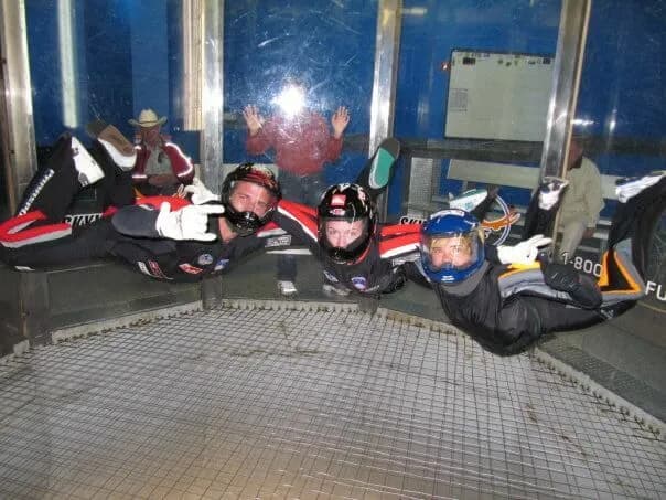 Letenje v vetrovniku Orlando